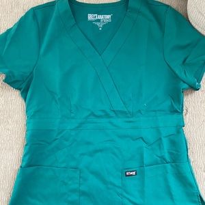 Greys Anatomy Scrubs (hunter green)